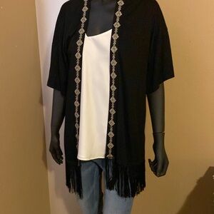 Women’s open front kimono